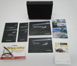 2010 Hyundai Santa Fe Owners Manual Set with Case OEM L01B02013 - £32.27 GBP
