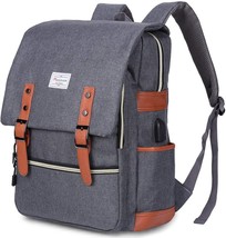 Vintage Laptop Backpack for Women Men,School College Backpack - £38.54 GBP