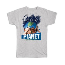 Ecolife Hands Holding Earth Globe : Gift T-Shirt Union Nature Procession Go Gree - £14.17 GBP