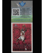 Michael Jordan autograph signed 1999 Upper Deck card #203 w/COA Bulls - $399.99