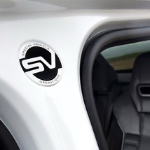 1Pcs 3D  SVR Car Side  Rear Trunk Emblem  Sticker Decals for Universal Cars Moto - £102.56 GBP
