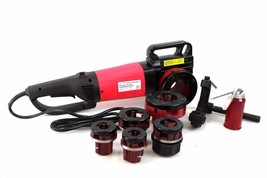 2000W Handheld Electric Pipe Threader Reversible Threading Machine w/6 NPT Dies - £202.51 GBP