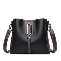   Women Handbags Designer Soft Leather Shoulder Bag Tassel Female Sac Crossbody  - £32.25 GBP