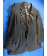 1 BUTTON DESIGNER RAFFINATI BLACK SUIT JACKET TUXEDO 44L / 44 LONG MADE ... - $1,031.20 MXN