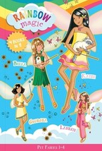 Rainbow Magic: Pet Fairies Books 1-4: Katie the Kitten Fairy, Bella the Bunny Fa - £10.90 GBP