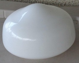 Vintage Opaque Glass Ceiling Light Shade - Vgc - Great Vintage Light Shade - £23.73 GBP
