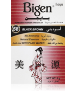 3 Pcs Bigen Permanent Hair Dye Powder,3 pc, Black Brown - £34.99 GBP