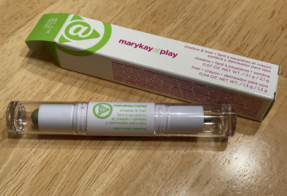 Mary Kay At Play Eye Shadow &amp; Liner Mint To Be #084188 - $5.87