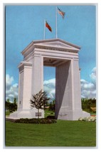 Peace Arch Blaine Washington WA UNP Chrome Postcard S9 - £3.49 GBP