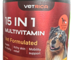 Dog Vitamins 15 in 1 - Dog Multivitamin Chews for Hip &amp; Joint Health, Sh... - £19.60 GBP
