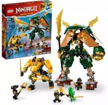 LEGO NINJAGO Lloyd and Arin&#39;s Ninja Team Mechs Ninja Building Toy 71794 - £45.93 GBP