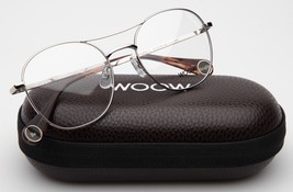 New Woow Be Bright 1 Col 907 Silver Eyeglasses 51-18-140 B48mm - £153.22 GBP