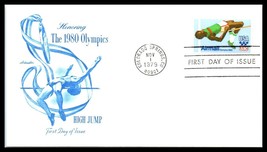 1979 US FDC Cover -1980 Olympics, High Jump, Colorado Springs, CO C1 - £2.31 GBP