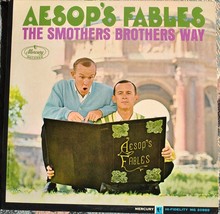 The Smothers Brothers Signed Album X2 - Aesop&#39;s Fables - Tom And Dick Smothers W - £173.21 GBP