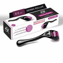 540 needle 0.5 Micro Needle Derma Roller Dermaroller Therapy Skin Scars Wrinkle - £7.51 GBP