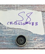 1968-69 Lincoln C8LB6502208B Chrome w Black Knurled Radio Control Knob 1... - $32.75 CAD