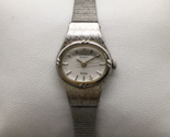 Vintage Citizen Watch Women 19mm Silver Tone 2030-202805 New Battery 6.75&quot; - £15.65 GBP