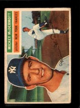 1956 Topps #340 Mickey Mcdermott Good Yankees *NY6927 - £10.20 GBP