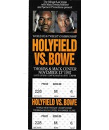 Evander Holyfield vs. Riddick Bowe Authentic Boxing Fight Ticket 11/13/1992 - £60.12 GBP