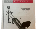 Total Gym Ultimate Owners Manual  - $7.99