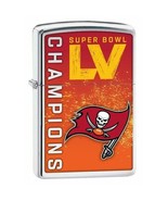 Zippo Lighter: Super Bowl LV, Tampa Bay Buccaneers - High Polish Chrome - €20,58 EUR