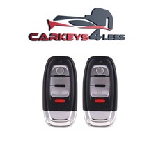 2 pc 2008-2012 Audi / 4-Button Smart Key / PN: 8T0959754A / IYZFBSB802 / 315 MHz - £33.49 GBP