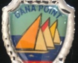 Dana Point CA Sailboat(top) Jumping Whale Dangling Charm Souvenir Spoon   - $8.86