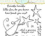 Twinkle Twinkle Little Star Anita Jeram Stamp Set Mouse Precious Boy Gir... - £14.22 GBP