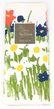 Soft Crepe Tablecover Table Cloth 60&quot; x 102&quot; Abstract Flower Gibson Part... - $16.57