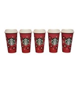 Starbucks Red Limited Edition Holiday 2013 Reusable Plastic Cup Tumbler ... - $47.48 CAD