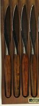 Mid Century Modern Town &amp; Country Washington Forge Teak Fleetwood 4 Knif... - $14.84