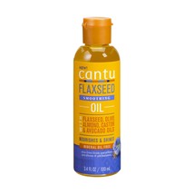 Cantu Flaxseed Hair Oil with Flaxseed, Olive, Almond, Castor, and Avocad... - $295.62 MXN