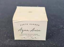 Earth Harbor Aqua Aura Reparative Eye Cream 0.5 oz 15 ml NIB - $5.89