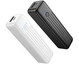 2-Pack Portable Charger 5000Mah, 3.45Oz Lightweight Power Bank, 5V/2.4A ... - $33.99