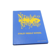 Vintage 1999 Justin Goodman Staley Middle School Yearbook - £17.56 GBP