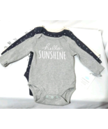 4-Pack Cloud Island Baby Bodysuits Size 3–6 Months – Long Sleeve – Unisex - $129.32 MXN