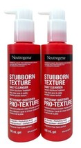 Neutrogena Stubborn Texture Daily Acne Facial Cleanser 6.3 Oz 2 Pack EXP... - £9.29 GBP