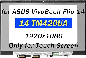 Screen Replacement 14.0&quot; For Asus Vivobook Flip 14 Tm420 Tm420I Tm420U T... - $222.99