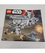 LEGO Star Wars First Order Transporter 75103 Instruction MANUAL ONLY - $9.74