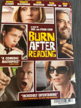 Burn After Reading Clooney Pitt Blockbuster Video Backer Card 5.5&quot;X8&quot; No Movie - £11.42 GBP