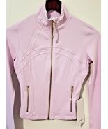 SHIPS TODAY LULULEMON Define Cropped Jacket Nulu Pink Organza Gold Gold ... - $199.00