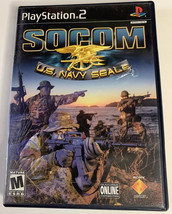 SOCOM: U.S. Navy SEALs (Sony PlayStation 2, 2002) With Manual - £6.76 GBP