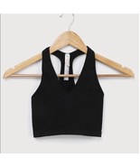 Med Free People Movement Free Throw Crop Bra Top Black BNWTS - $27.40 CAD