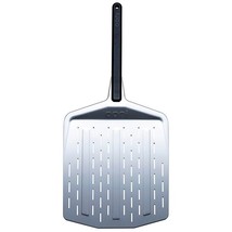 12&quot; Perforated Pizza Peel  Long Handle Perforated Aluminum Pizza Paddle - £78.76 GBP