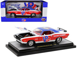 1970 Dodge Challenger R/T Hemi White w Red Blue Stripes w Red Interior VP Racing - £41.07 GBP