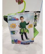 NEW Gekko Power Lizard PJ Masks Green 1 piece Halloween Costume Toddler ... - $28.47 CAD