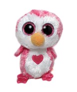2017 Juliet The St Valentine Pink Penguin Ty Beanie Boo Plush Toy Stuffe... - £10.16 GBP