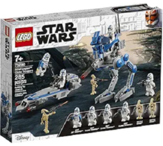 LEGO 75280 - Star Wars: 501st Legion Clone Troopers - Retired - £34.16 GBP