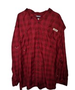 Magellan Mens 3XL Shirt LS Aransas Pass Bttn Dwn Fish Gear Buffalo Plaid... - $37.48