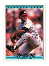 1992 Donruss #194 Rod Nichols Cleveland Indians - £2.36 GBP